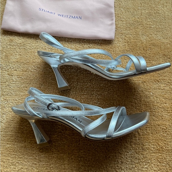 🎄NWOT Stuart Weitzman Oasis Slingback Sandal - Picture 13 of 13